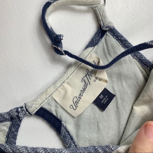 Universal Thread Plaid Fringe Trim Dress - Picture 3 of 4